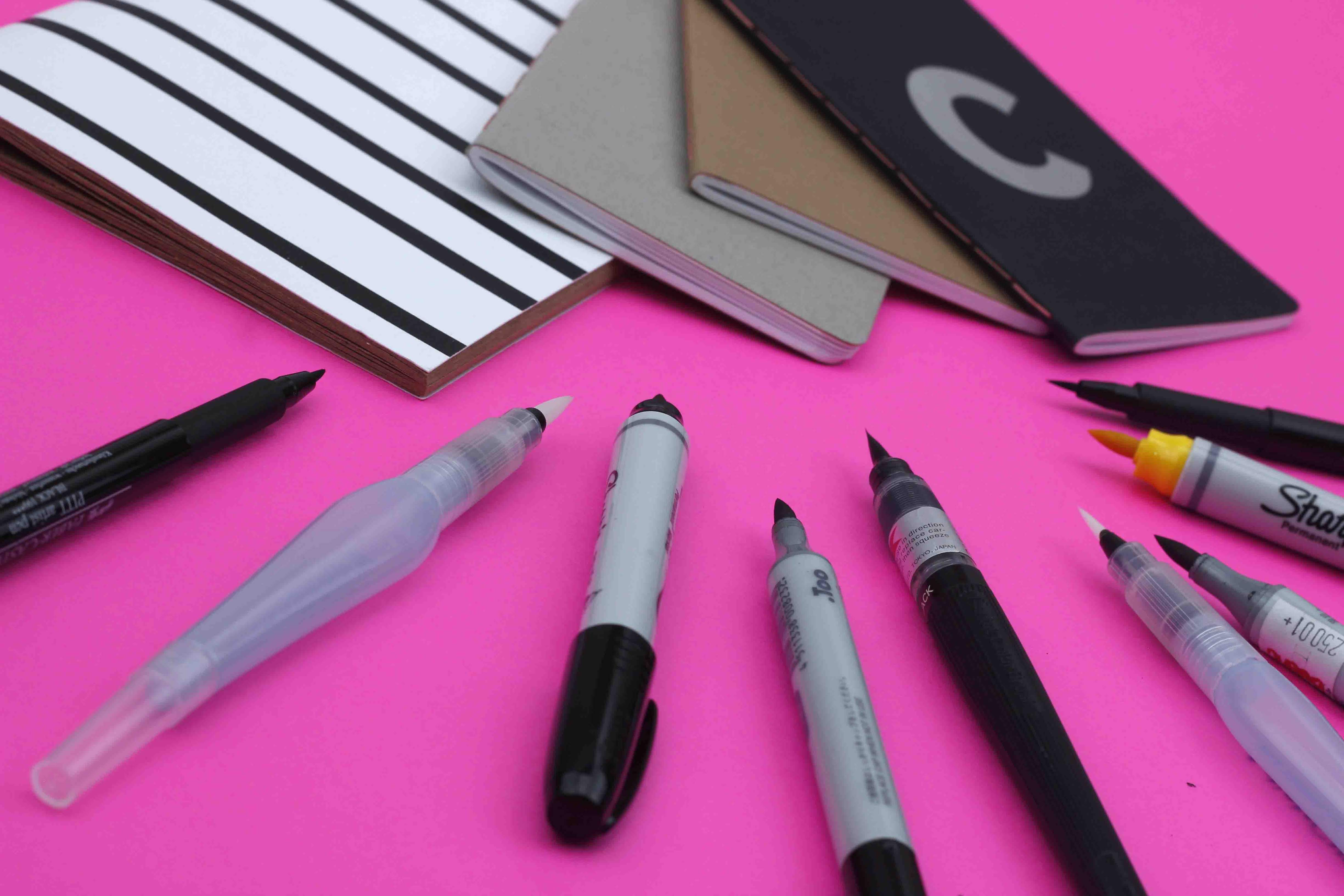 Herramientas para caligrafía con pincel – parte 2