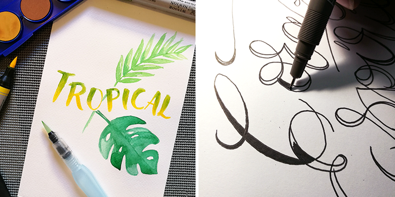 primer taller lettering caligrafia costa rica
