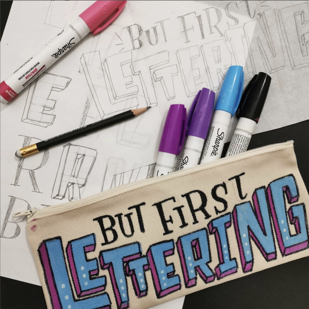 But First Lettering