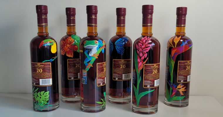 Botellas Pintadas a Mano